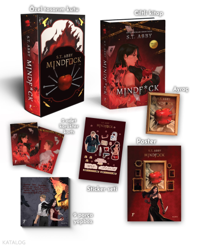 Mindf*ck (Tek Kitap Koleksiyon Baskısı) (Ciltli - Özel Kutulu)