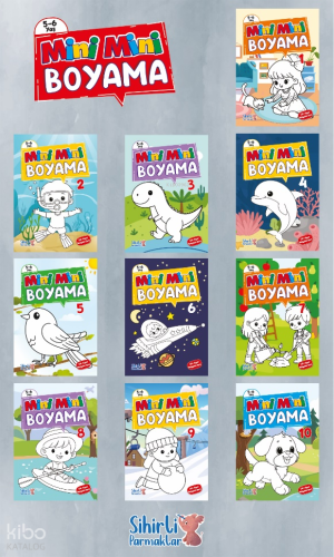 Mini Mini Boyama 10 Çeşit 50’li Paket