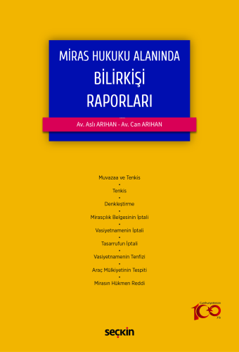 Miras Hukuku Alanında Bilirkişi Raporları - Kitapiks.com