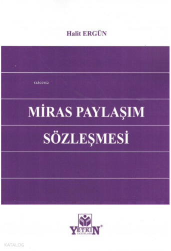 Miras Paylaşım Sözleşmesi