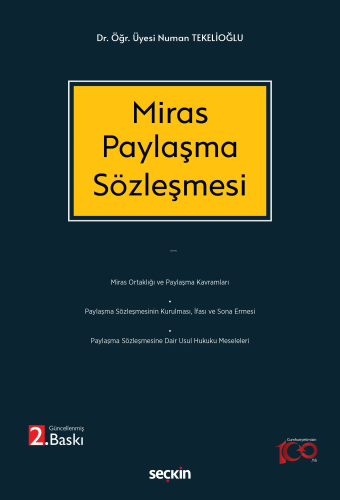 Miras Paylaşma Sözleşmesi