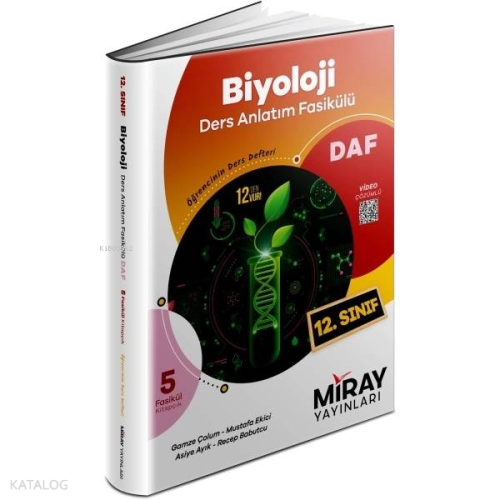 Miray 12. Sınıf Biyoloji Ders Anlatım Fasikülleri