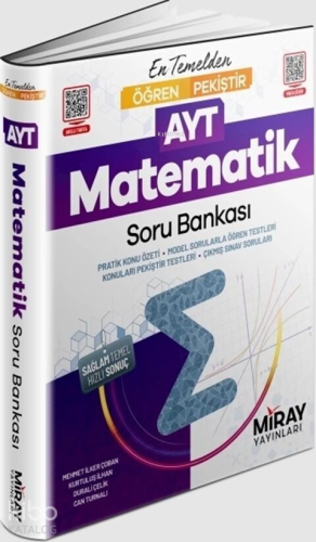 Miray Öğren Pekiştir AYT Matematik Konu Özetli Soru Bankası