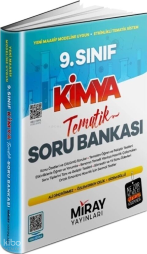 Miray Yayınları 9. Sınıf Kimya Tematik Konu Özetli Soru Bankası
