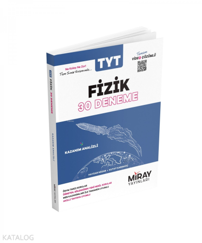 Miray Yayınları TYT Fizik 30 Deneme