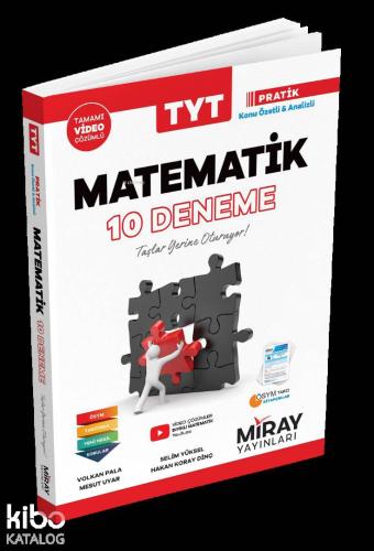 Miray Yayınları TYT Matematik 10 Deneme Miray