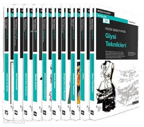 Moda Tasarımı Temelleri Seti (10 Kitap Takım)