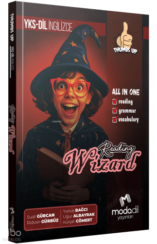 Modadil Yayınları YKS Dil YDT Thumbs Up Reading Wizard