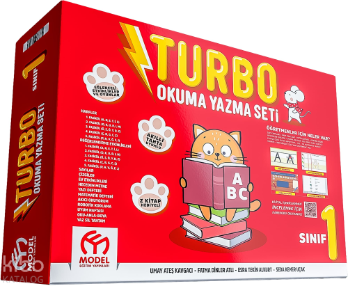 Model 1. Sınıf Turbo Okuma Yazma Seti