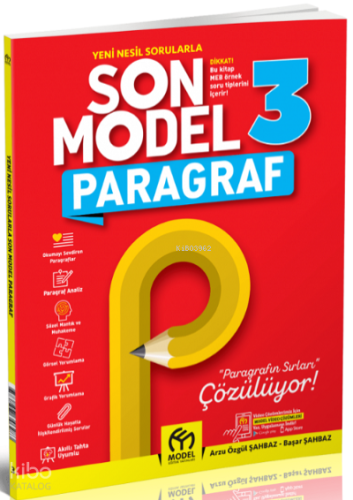 Model 3.Sınıf Son Model Paragraf Soru Bankası