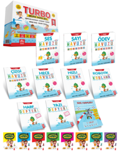 Model Eğitim 1.Sınıf Turbo Okuma Yazma Seti