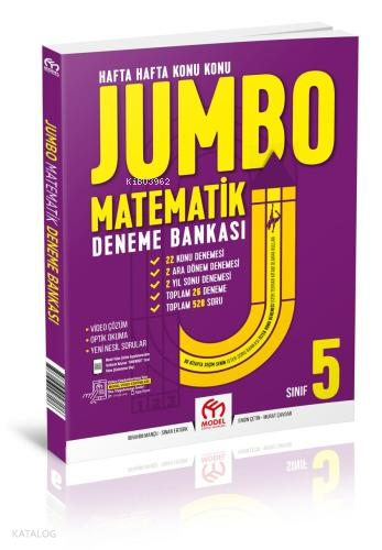 Model Eğitim Yayıncılık 5.Sınıf Jumbo Matematik Deneme