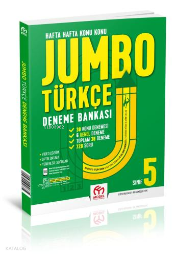 Model Eğitim Yayıncılık 5.Sınıf Jumbo Türkçe Deneme