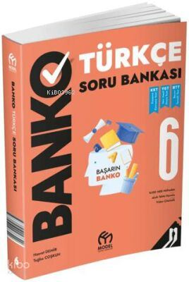 Model Eğitim Yayıncılık 6. Sınıf Banko Türkçe Soru Bankası
