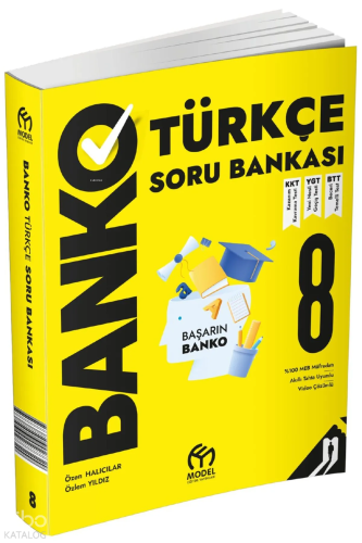 Model Eğitim Yayıncılık 8.Sınıf Banko Türkçe Soru Bankası