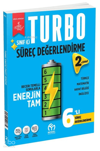 Model Eğitim Yayınları 2. Sınıf Turbo Sınıf İçi 6'lı Süreç Değerlendirme