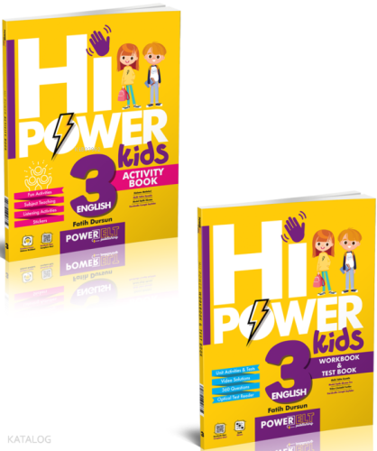 Model Eğitim Yayınları  3.Sınıf Hi! Power İngilizce Seti (2 Kitap)