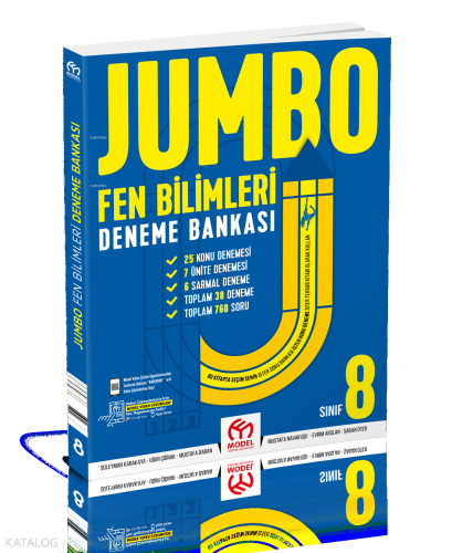 Model Eğitim Yayınları 8 Fen Bilimleri Jumbo Deneme Bankası