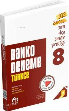 Model Eğitim Yayınları  8. Sınıf Banko Deneme Türkçe