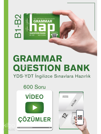 Modern English HAP Grammar Question Bank B1-B2 (Video Çözümlü)