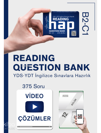 Modern English HAP Reading Question Bank B2-C1 (Video Çözümlü)