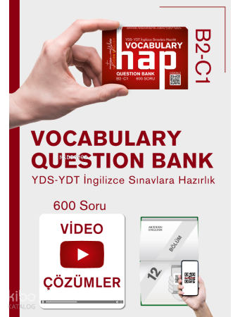 Modern English HAP Vocabulary B2-C1 Çözümlü
