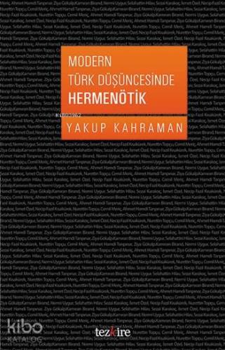 Modern Türk Düşüncesinde Hermenötik