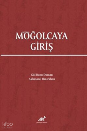 Moğolcaya Giriş