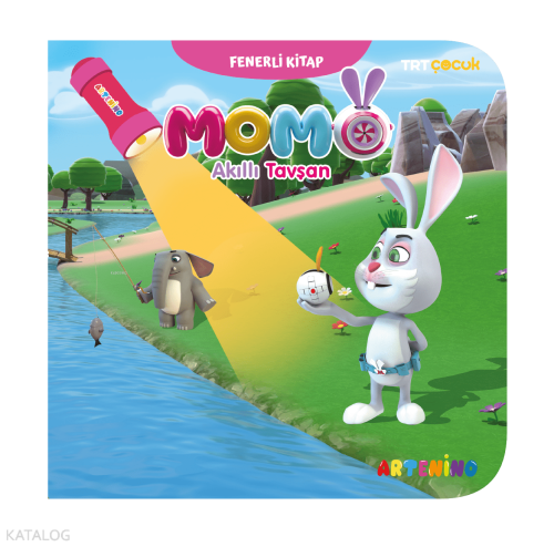 Momo Akıllı Tavşan - Trt Çocuk Fenerli Ara-Bul Hikaye Kitabı