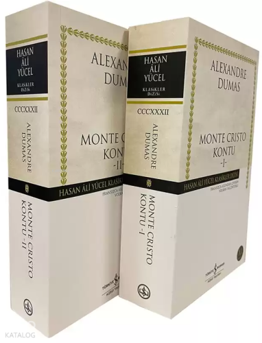 Monte Cristo Kontu - 2 Kitap Takım