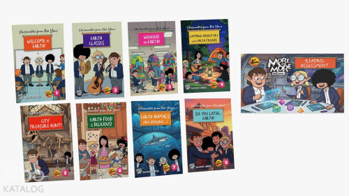 More & More 5. Sınıf Animated Stories (8 Kitap + Değerlendirme Kitabı)