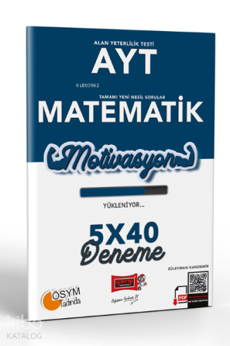 Motivasyon AYT Matematik 5x40 Deneme