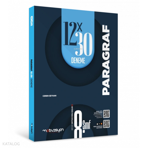 Motivasyon Yayınevi 8. Sınıf 30'lu Paragraf Denemeleri