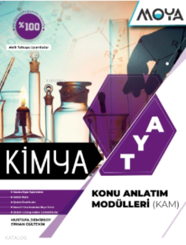 Moya Yks Ayt Kimya Konu Anlatım Modülleri *Yeni*