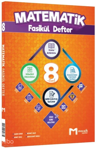 Mozaik 8. Sınıf Matematik Fasikül Defter Konu Anlatımı