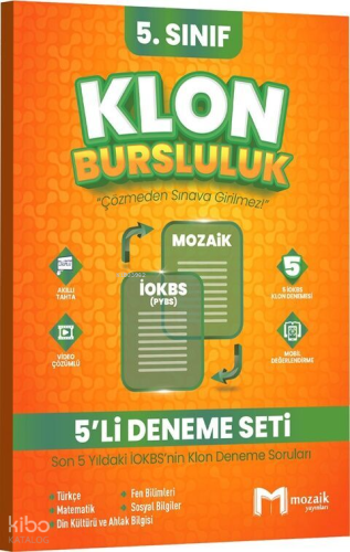 Mozaik Yayınları 5. Sınıf Klon 5 li Deneme Seti