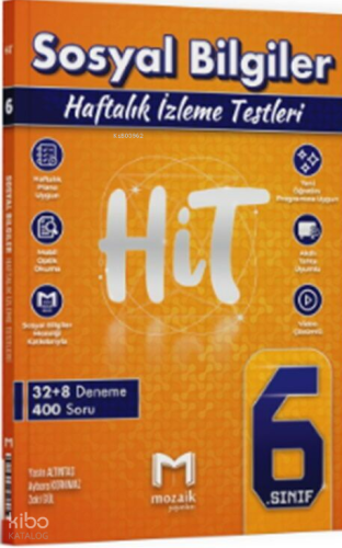 Mozaik Yayınları 6. Sınıf Sosyal Bilgiler HİT 32 Deneme