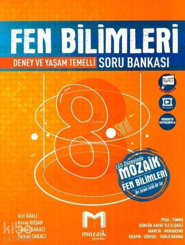 Mozaik Yayınları 8. Sınıf Fen Bilimleri Soru Bankası Mozaik