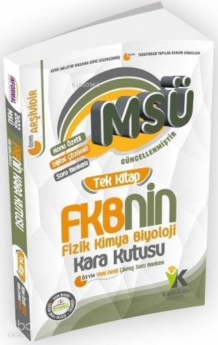 MSÜ FKBNİN (Fizik Kimya Biyoloji)Kara Kutusu TEK KİTAP Konu Özetli Dijital Çözümlü Soru Bankası