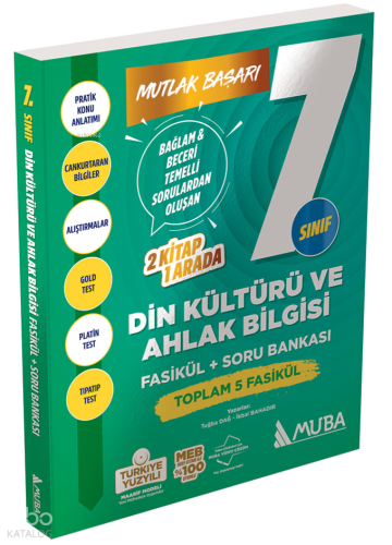 Muba 7. Sınıf Din Kültürü Fasikül + Soru Bankası
