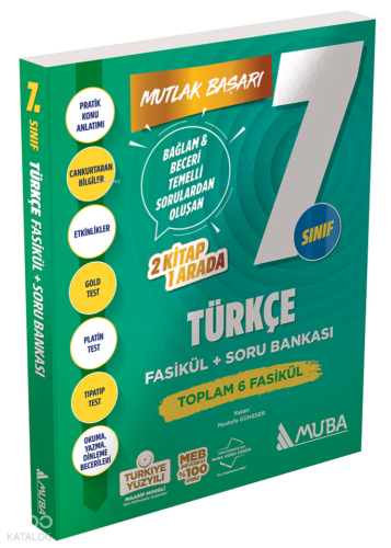 Muba 7. Sınıf Türkçe Fasikül + Soru Bankası
