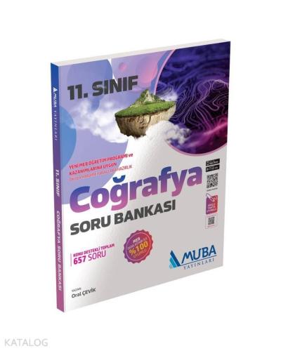 Muba Yayınları 11. Sınıf Coğrafya Soru Bankası Muba