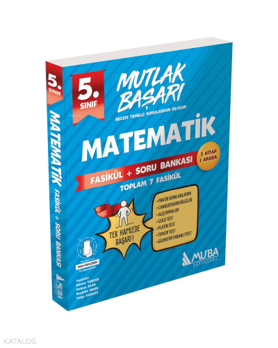 Muba Yayınları 5. Sınıf Matematik Fasiküller+Soru Bankası