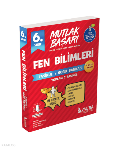 Muba Yayınları 6.Sınıf Fen Bilimleri Fasikül + Soru Bankası