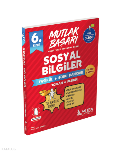 Muba Yayınları 6. Sınıf Sosyal Bilgiler Fasikül + Soru Bankası