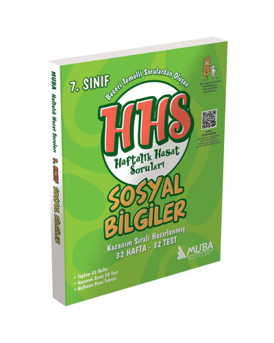 Muba Yayınları 7.Sınıf Sosyal Bilgiler Haftalık Hasat Soruları HHS