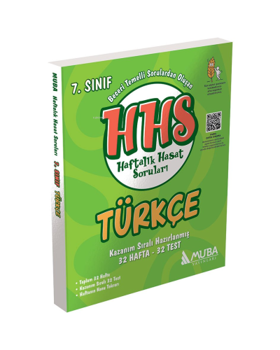 Muba Yayınları 7. Sınıf Türkçe Haftalık Hasat Soruları - Kitapiks.com