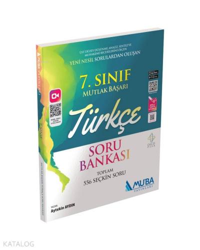 Muba Yayınları 7. Sınıf Türkçe Mutlak Başarı Soru Bankası Muba - Kitap