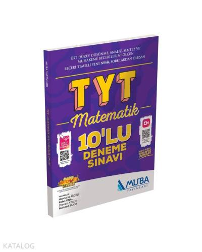 Muba Yayınları TYT Matematik 10 lu Deneme Sınavı Muba