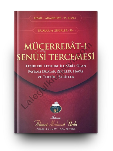Mücerrebatı Senüsi Tercümesi - Kitapiks.com